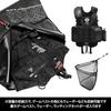 DRESS Game Vest Cover, All-in-One Bag, Waterproof Fishing Bag, Backpack, Car Bag, Large Capacity Storage for Waders, Wading, Floating, and Life Jacket