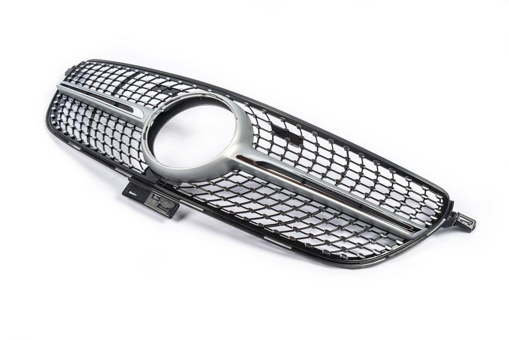 Tuning Grille (Diamond Silver) Without Camera for Mercedes GLE Coupe C292 2015-2019