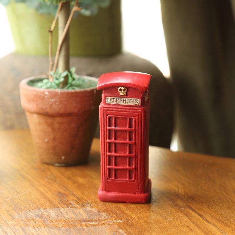 

Миниатюрная винтажная ностальгическая смоляная швейная машинка почтовый ящик красный автобус радиотелефон фонограф украшение милые мини смоляные украшения