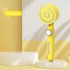 Candy Color Five-speed Booster Shower Head One-button Water Stop Filter Handheld Shower Set Home Bathroom