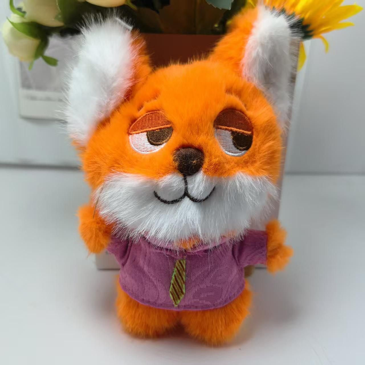 

Cute Judy Nick Rabbit Plush Doll - Childlike Sheriff Stuffed Animal Toy No Accessories
