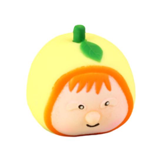 

Fruity Scent Squeeze Toy Soft Elastic Pinching Music Stress Relief Cute Fruit Shape Decompression Gadget for Student Parties And Collecting Fun Lemon