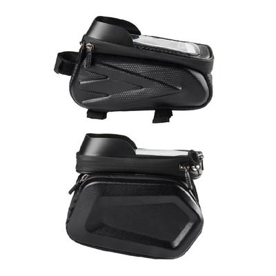 Bicycles Large Capacity Top Tube Bag Reflective Saddles Bag Head Bag Bicycles Front Beam Bag Watertight Phone Hard Case