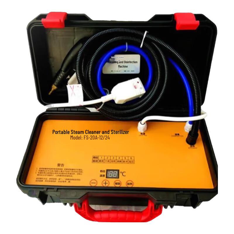 TURBOVOLT Commercial High-Pressure Steam Cleaner CN plug (adapter included)