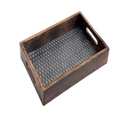 30.48 Cm Elegant Wooden Serving Tray