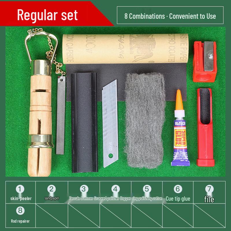 

FENGYI Billiard Cue Tip Repair and Replacement Tool Set