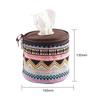 Outdoor Toilet Paper Storage Holder Waterproof Roll Paper Storage Bag Foldable Tissue