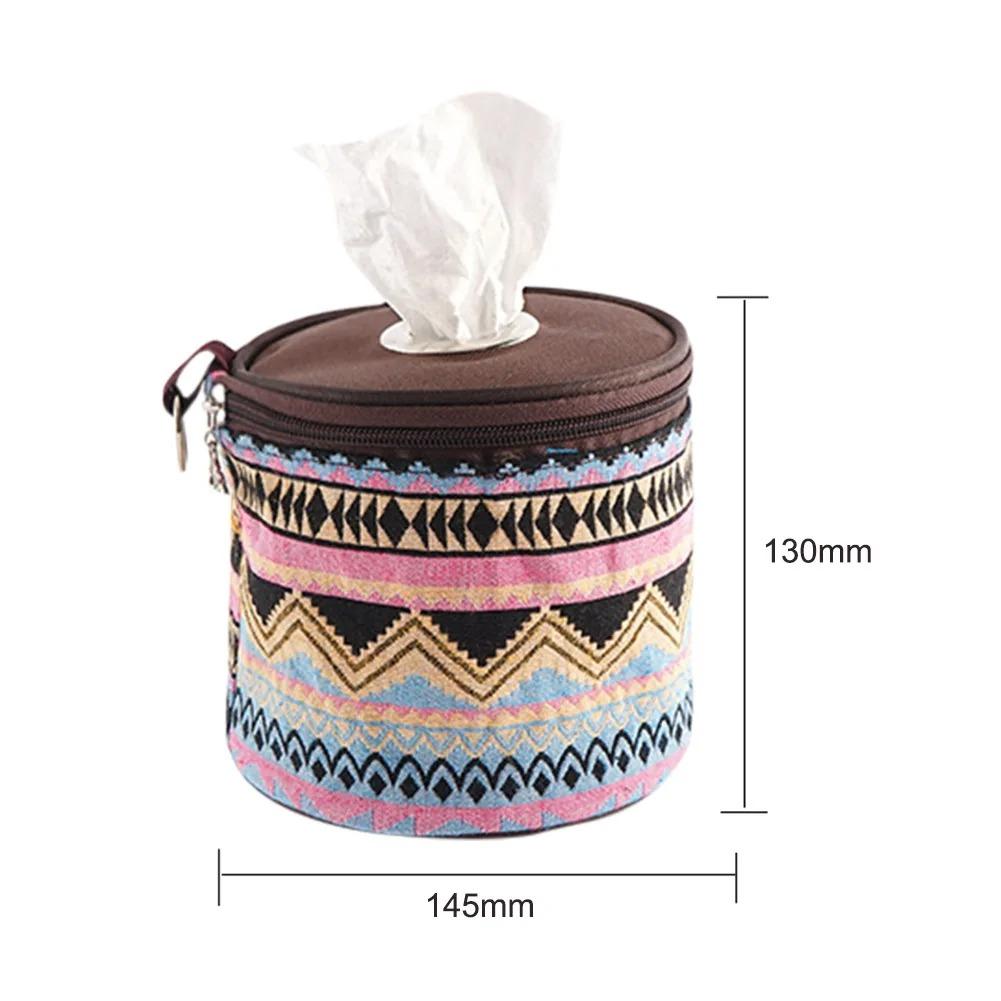 Outdoor Toilet Paper Storage Holder Waterproof Roll Paper Storage Bag Foldable Tissue