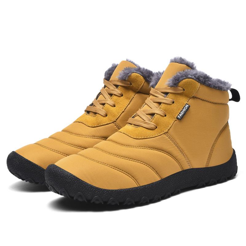 Independent Station Popular Martin Boots Winter Large Size Cotton Shoes Men's Fleece Thickened Sub-Zero Northeast Men's Snow Boots
