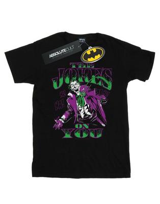 Womens/Ladies Joker The JokeÂ´s On You Cotton Boyfriend T-Shirt