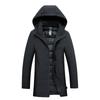 Men 2025 Winter Cotton-padded Coat Version of Japanese Down Padded Jacket Autumn Hooded Cotton-padded Jacket Men