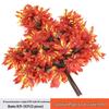 Artificial Red Maple Leaf Branch for Decoration and Landscaping