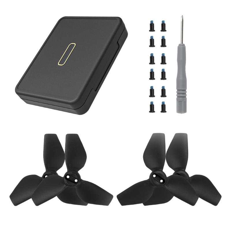 Customs Fit Drones Propellers Guard For Propellers Storage Case Secure Paddles Storage Box, Lightweight Propellers Case