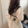 Spring Simple Women's Small Square Bag 2025 New Camera Bag Female Crossbody Ins Letter Explosion Shoulder Small Bag