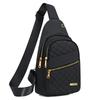 Minimalistische Damen-Brusttasche mit großer Kapazität, mehrlagig, wasserabweisend, Frontrucksack, lässige Outdoor-Umhängetasche für Mädchen
