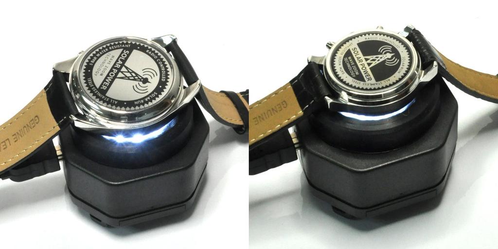 CoolFire 1046 Solar Watch Charger Fast Charging 40000 Lux UV-Free Portable