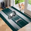Blødt Gulvtæppe Philadelphia Eagles Mønster Områdetæppe Dekorativ Måtte Til Hjemmerum Dekoration