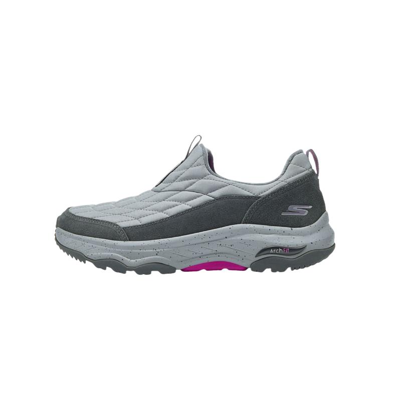 Skechers Go Walk Удобные Универсальные Прочные Низкие Повседневные Кроссовки Женские Серый 124894-CCHP 36