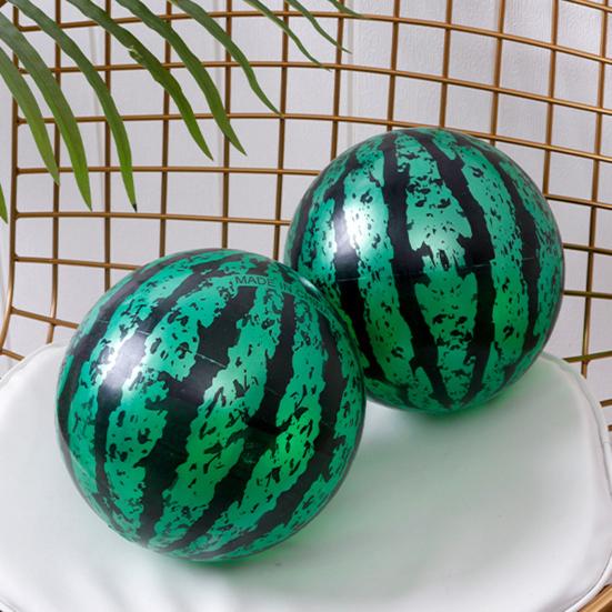 Inflatable Toy Joyful Vivid Exquisite Beach Watermelon Ball for Children