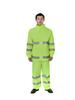 Reflective Raincoat & Pants Set - Thickened PU Oxford Cloth for Traffic & Sanitation, Stormproof