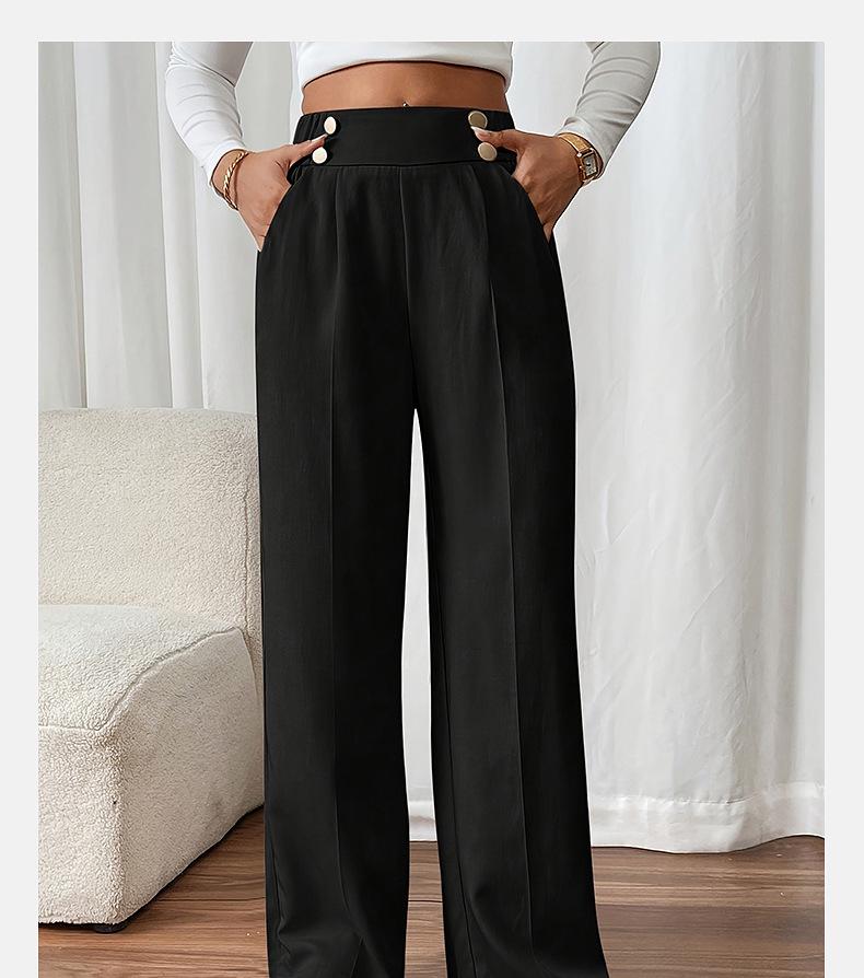 2025 Women's High Waist Slimming Casual Pants for Summer