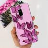 Schöne Hülle mit Aufdruck für Samsung Galaxy A8 (2018) / A8+ (2018) Weiche Silikon-TPU-Rückabdeckung für Samsung A8 A 8 Plus Handyhüllen