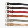 Retro Punch-free Braided Belt for Girls with Jeans Ins Student Decorative Belt for Men and Women
