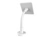 Compulocks Flex Arm VESA Counter Top Kiosk Mount White Mounting Kit (flexible Bras) for Wall-mounted White Steel Tablet