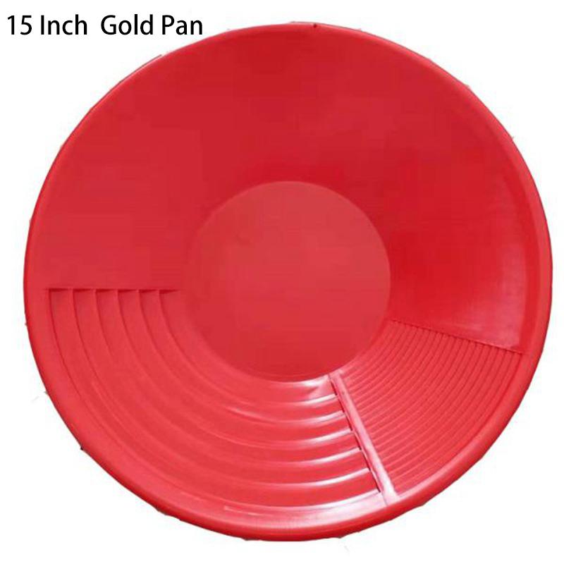 

10/14/15 дюймовая Промывочная Машина для Промывки Золота Экран Добывающий Экран Инструменты для Обнаружения Металла Сито Золотой Лоток Зеленая Пластиковая Миска 1/3 ШТ.