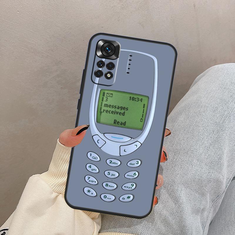 

Retro Cellphone For Xiaomi Redmi Note 14 13 9 10 11 12 15 Pro Plus Case Cover For Redmi 15 C 13C 12C 10C 14C Redmi Note 12 Pro 5G