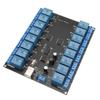 16 Channel Relay Board USB Serial Port Control Switch SPDT Relay Module for ON OFF Electrical Equipment 7‑38V