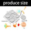 Mushroom Molds DIY Epoxy Resin Molds Silicone Molds Cake Molds Chocolate Molds Baking Molds for Fondant Decoration