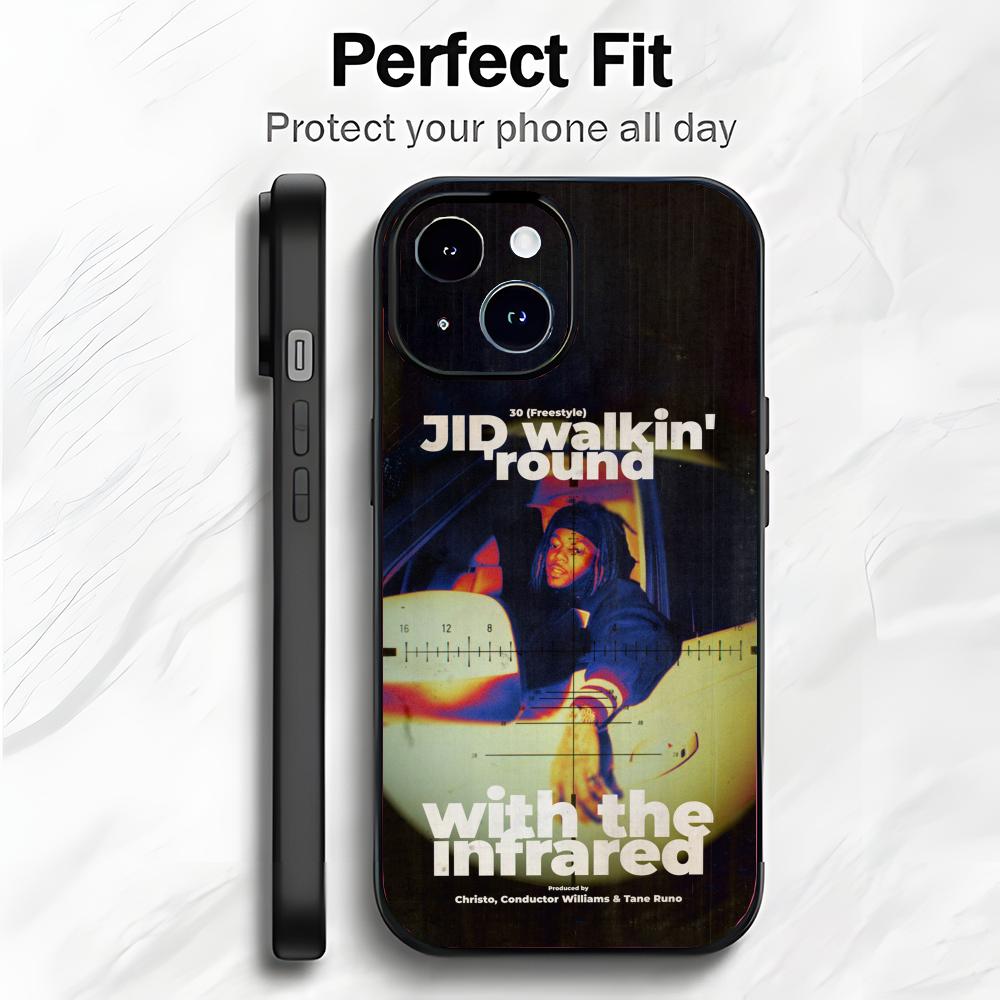 American Hip-Hop Rapper JID Phone Case Phone Case Soft Packaging Lightweight For iPhone17 16 15 14 13ProMax