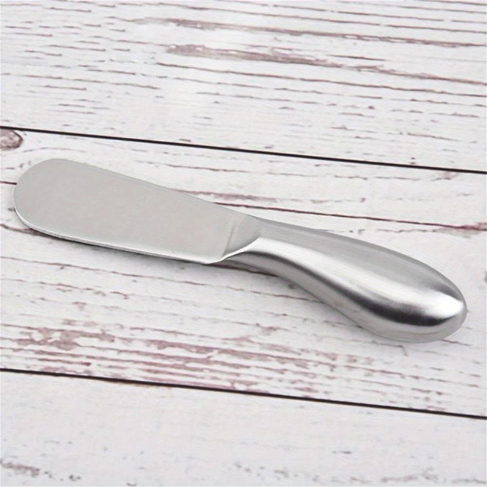 1PC Stainless Steel Butter Cutter Cheese Jam Spreaders Wipe Cream Cutter Utensil Multifunction Butter BreadKnife Kitchen Gadget