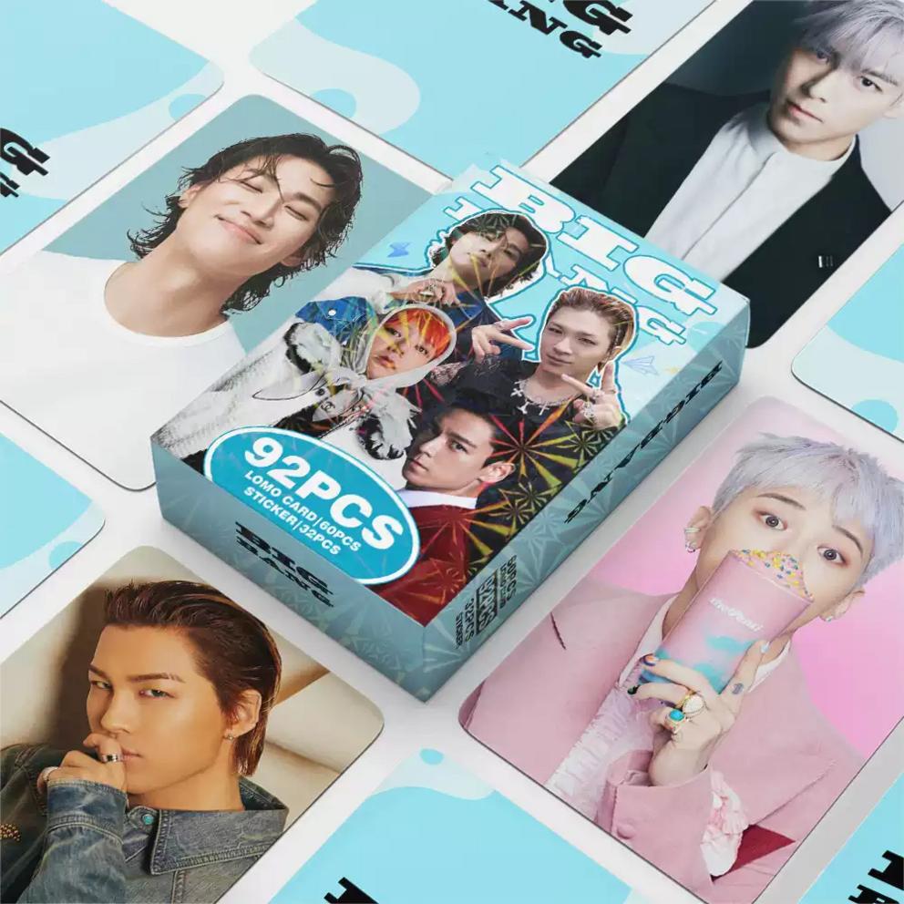 Big Bang Daesung, GD, Taeyang Fotokarten (60 Blatt) + Aufkleber (64 Blatt) (4 Optionen)