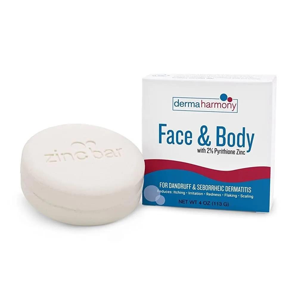 

Dermaharmony 2% Pyrithione Zinc Face & Body Cleansing Bar 113.4g (4 oz)