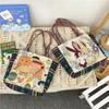 Handbag women's new retro embroidery large-capacity cloth bag Chaoqin shoulder crossbody