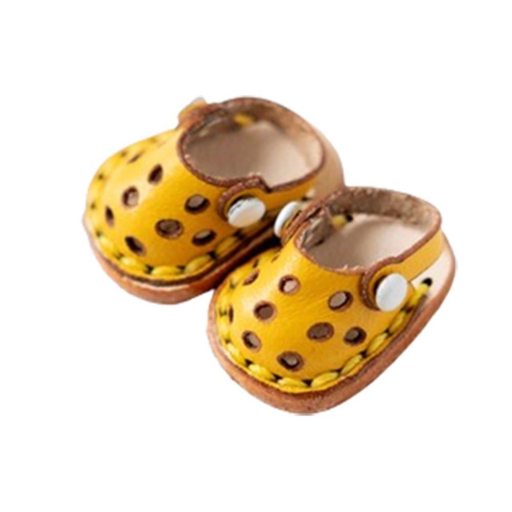 1Pair Dress Up Ob11 Handmade Shoes Sandal Sandals Holala Boots Casual Hole Doll Shoes  Girls