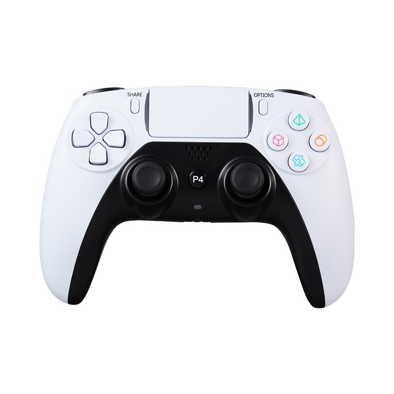 "Drahtloser Bluetooth P4 Pro Gamecontroller": Kompatibel mit PC, Tablet, Steam, iOS und Mobil, mit Vibration und Dualer Konnektivität."