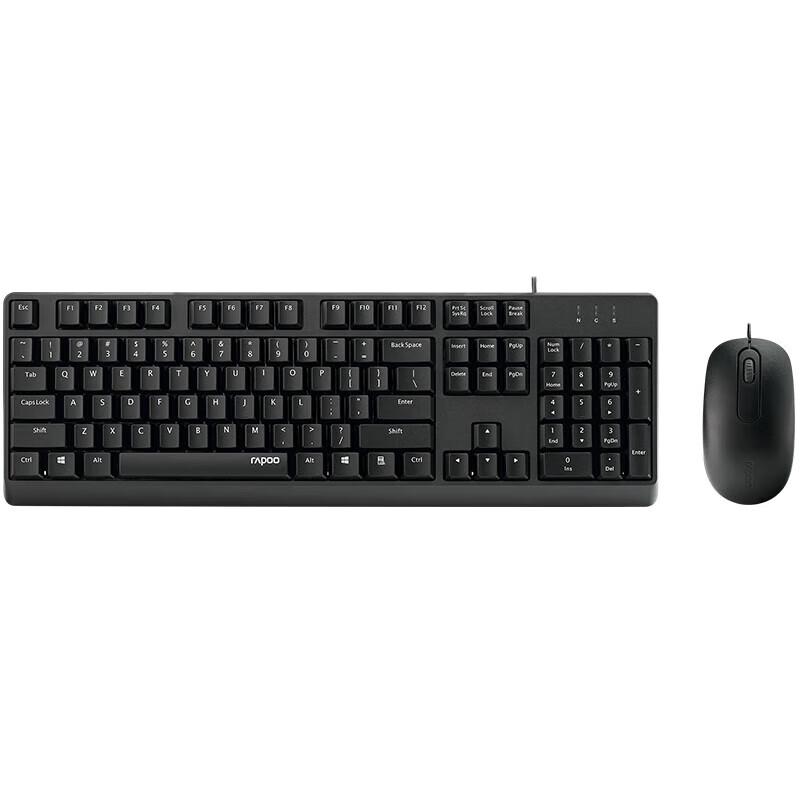 Rapoo NX1500 Wired Keyboard and Mouse Combo
