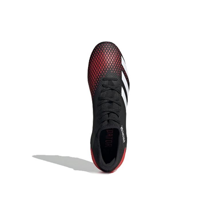 New Adidas Predator 20.3 L Mg 'Black Red' FW1088