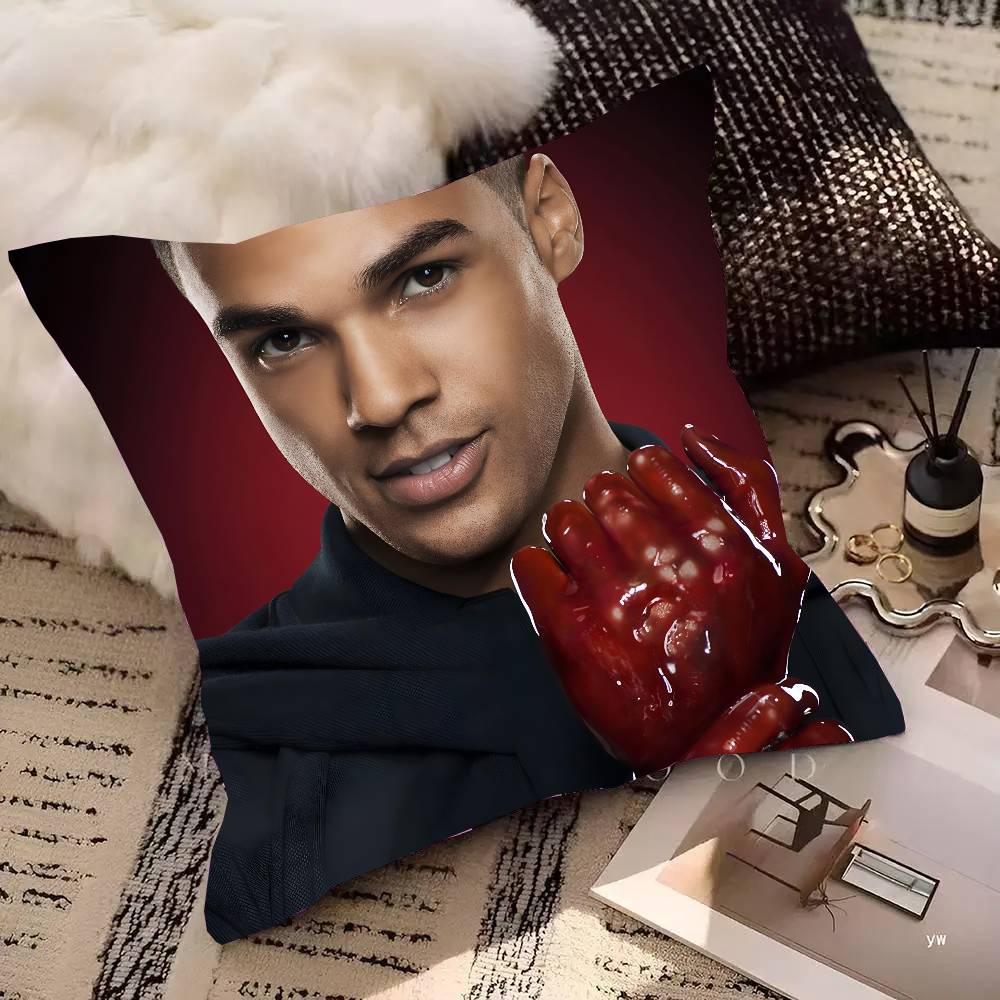 

S-Scream Queens Movie Pillow Case Square Pillow Bedroom Sofa Leisure Comfort Cushion Car Living Room Home Decoration 16x16Inch