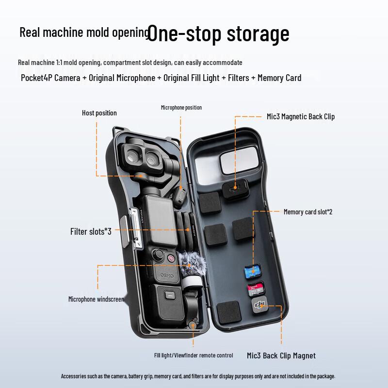 LKTOP Storage Case for DJI Osmo Pocket 4P