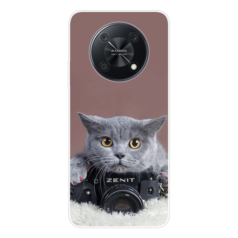 For Huawei nova Y90 Y 90 novaY90 Case Soft Silicone Back Cover Cartoon Phone Case Diversification