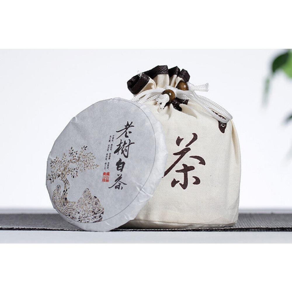 100g Trockenlagerung Alter Baum Weißer Tee Großer Baum Tee Teekuchen Yunnan Weißer Tee