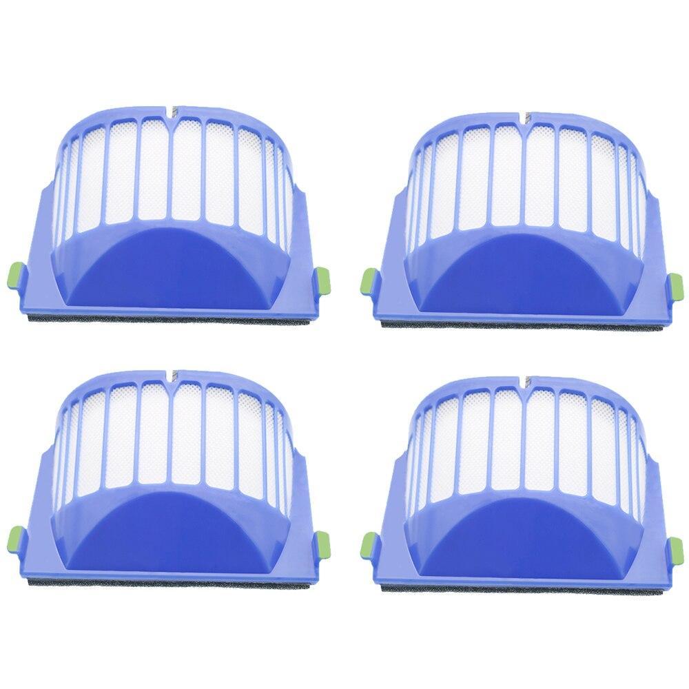 HEPA Filter for iRobot Roomba 500 600 Series Aerovac Filter 528 536 551 552 564 580 595 620 630 650 Vacuum Cleaner Parts