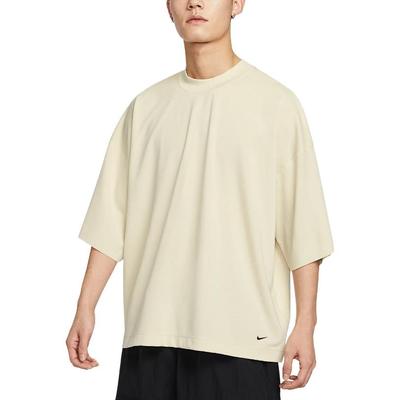 Sportswear T Shirt Men's Light Khaki/Black HJ2953-229