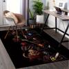 Scream, Ghostface, Horror Office Carpet Soft Polyester Entrance Carpet Washable Non Slip Machine Was