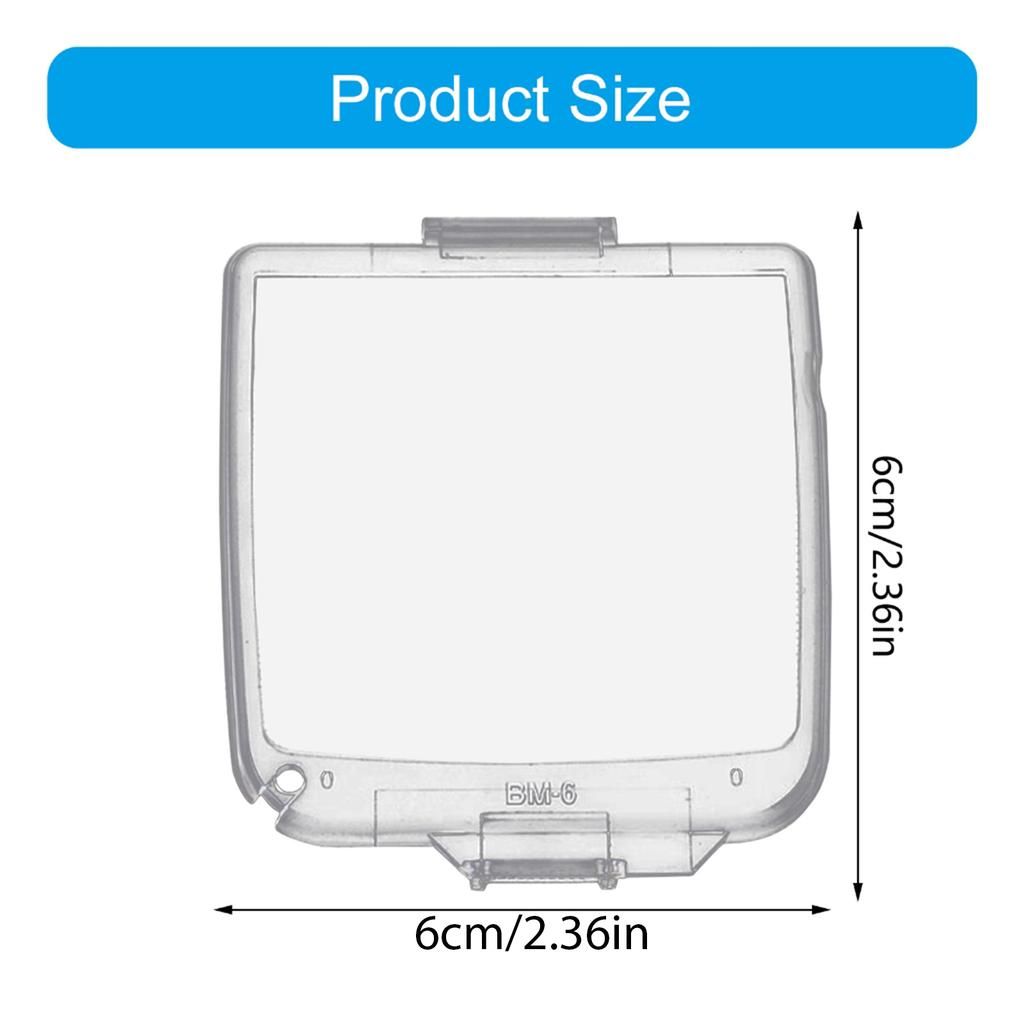 Hard LCD Screen Protective Covers Shield Accessories for D200 DSLR Camera Transparent Screen Protector Replacement