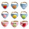 Cute Pet Triangle Bib Adjustable Cat Cartoon Bib Fashion Pet Water Scarf  Cat